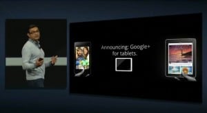 Google+ para tablets