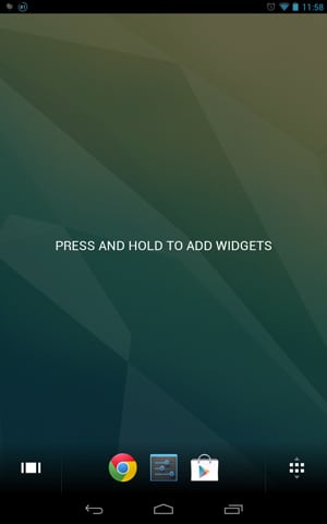 Nexus 7 - Chameleon Launcher