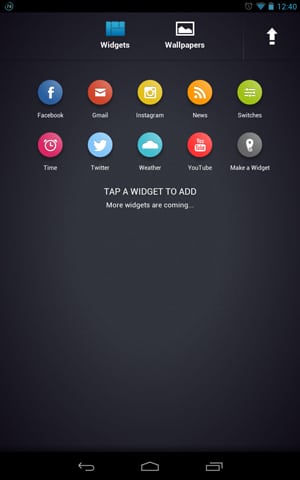 Nexus 7 - Chameleon Launcher
