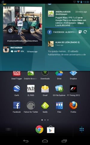 Nexus 7 - Chameleon Launcher