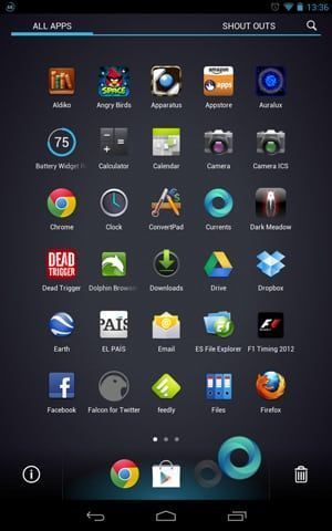 Nexus 7 - Chameleon Launcher