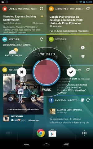 Nexus 7 - Chameleon Launcher