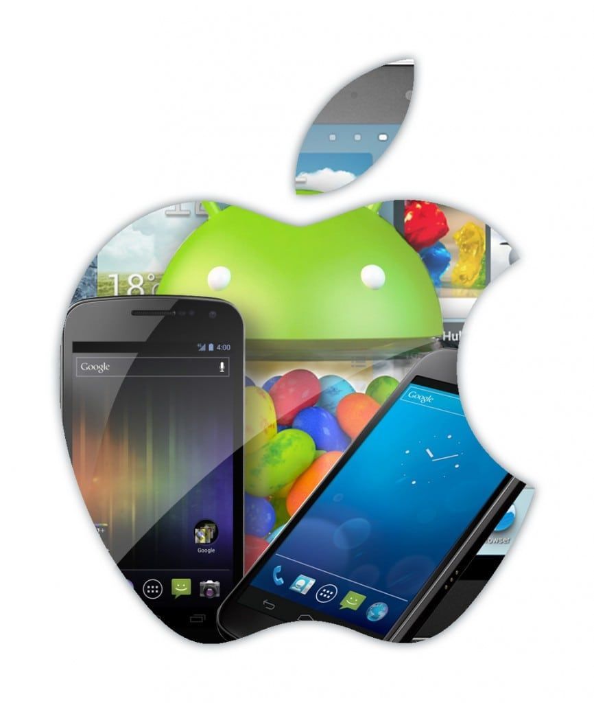 Apple contra Jelly Bean, Galaxy Nexus y Note 10.1