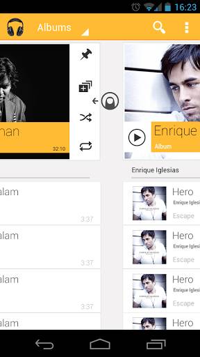 MusicApp ALBUMS SCrolling