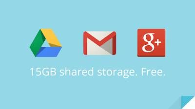 15 GB GOOGLE