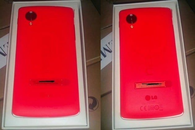 Nexus 5 Rojo