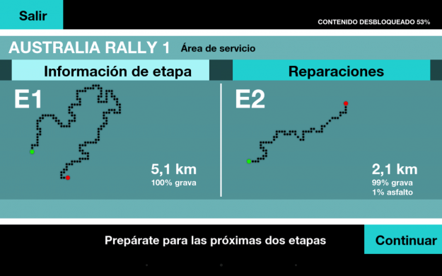Información etapa