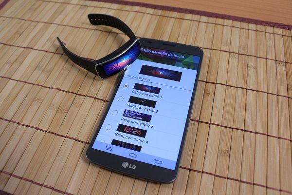 Gear Fit en LG G Flex