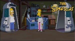 profesor-frink-tele-transporta-a-homero-simpson