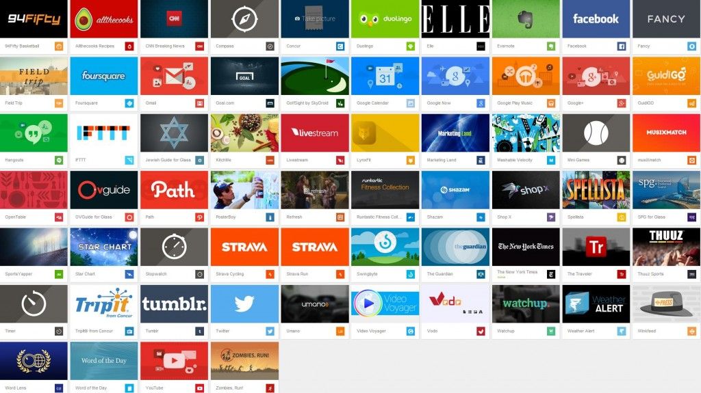Google Glass Apps