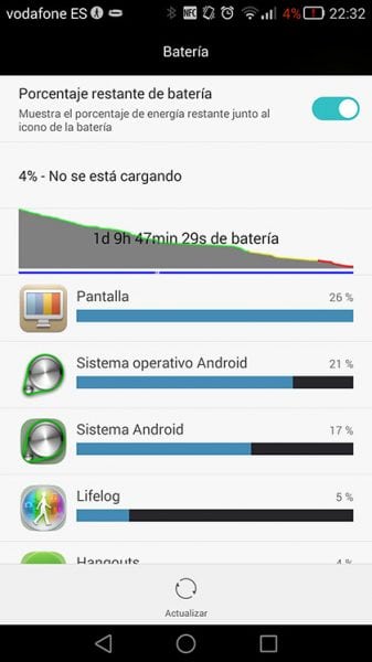 Huawei Ascend Mate 7-bateria