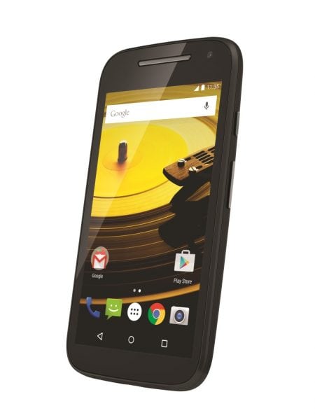 Moto E (2nd Gen.) Front Dynamic - Black