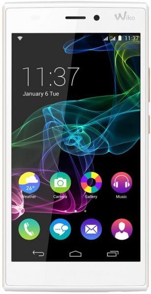 Wiko_RIDGE-4G_front_arctic_gold1