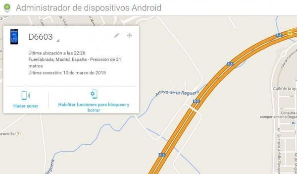 Administrador de Dispositivos Android