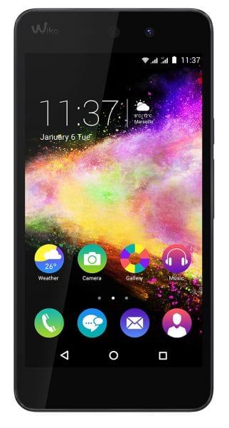 Wiko_RAINBOW-UP_3G_black_front