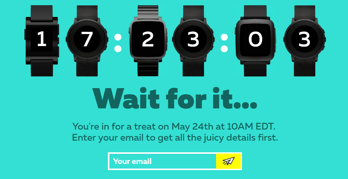 Pebble cuenta atras