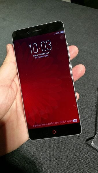 Nubia Z11 Frontal