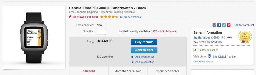 Pebble Time en oferta