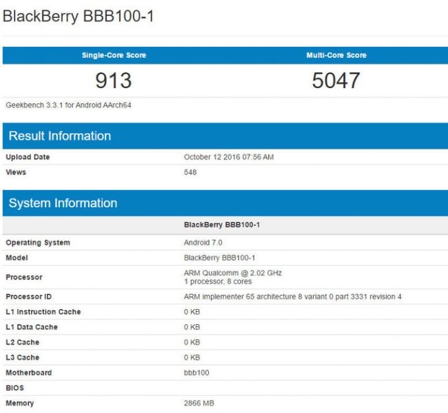 BlackBerry Mercury
