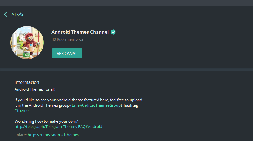 Android Themes Bot