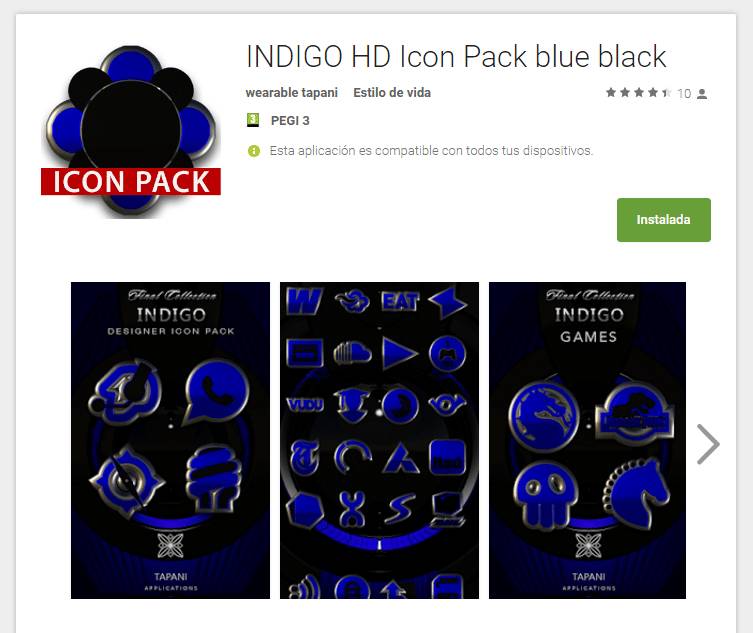 Indigo HD Icon Pack