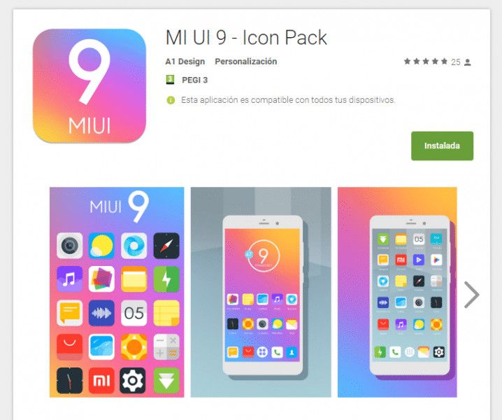 MI-UI 9 Icon Pack