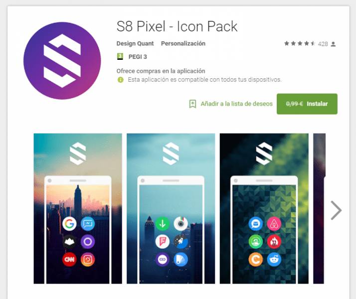 S8 Pixel Icon Pack