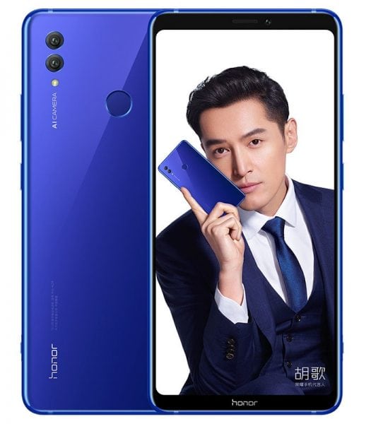 Honor Note 10 diseño