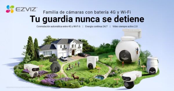 Cámaras EZVIZ 4G