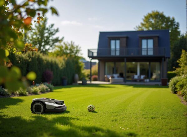 Roborock RockNeo Q1 trabajando de forma autónoma en un entorno residencial